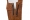 Lastuinbroek splitleder - Lava Brown L p/st