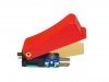 TBi microschakelaar rood 2 polig p/st