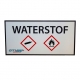 Aanduidingsbord  WATERSTOF  p/st