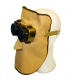 Leder lasmasker standaard 30cm. p/st
