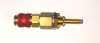 Watersnelkoppeling inbouw rood 6mm p/st