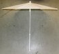 Lasparasol wit PVC 200cm p/st